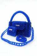 Magic Blue - gyöngytáska